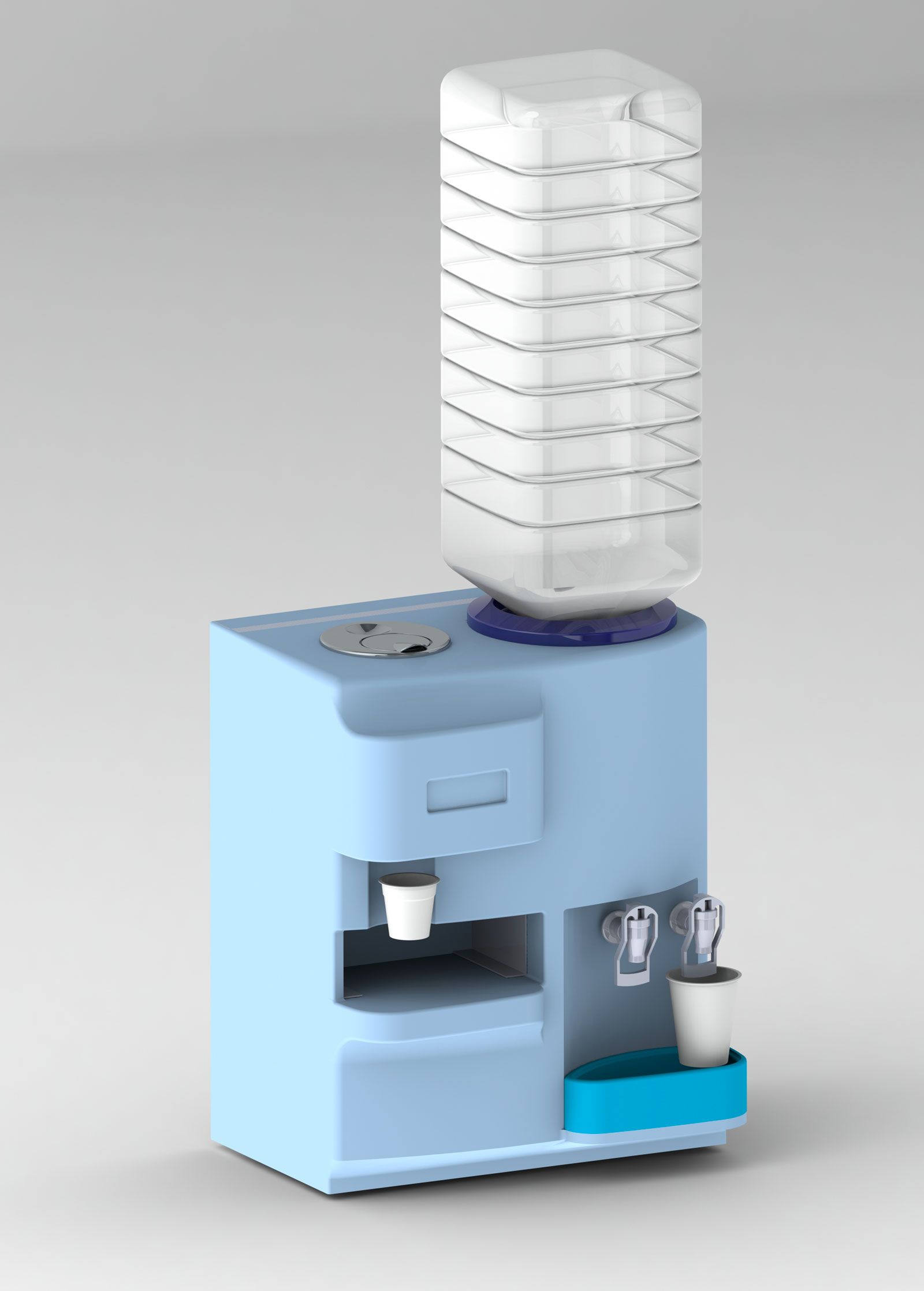 Macchina caffè a capsule con dispenser acqua